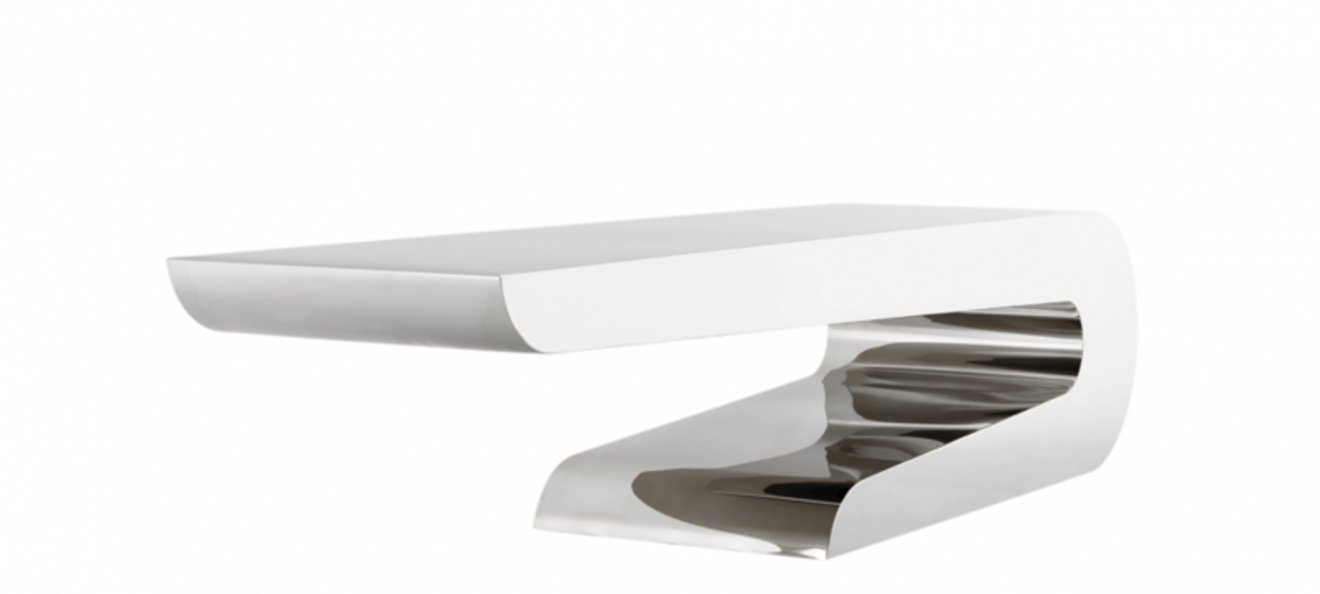 Art Deco Luxus Designer Couchtisch - Wohnzimmer Salon Tisch - Designer Tisch Möbel