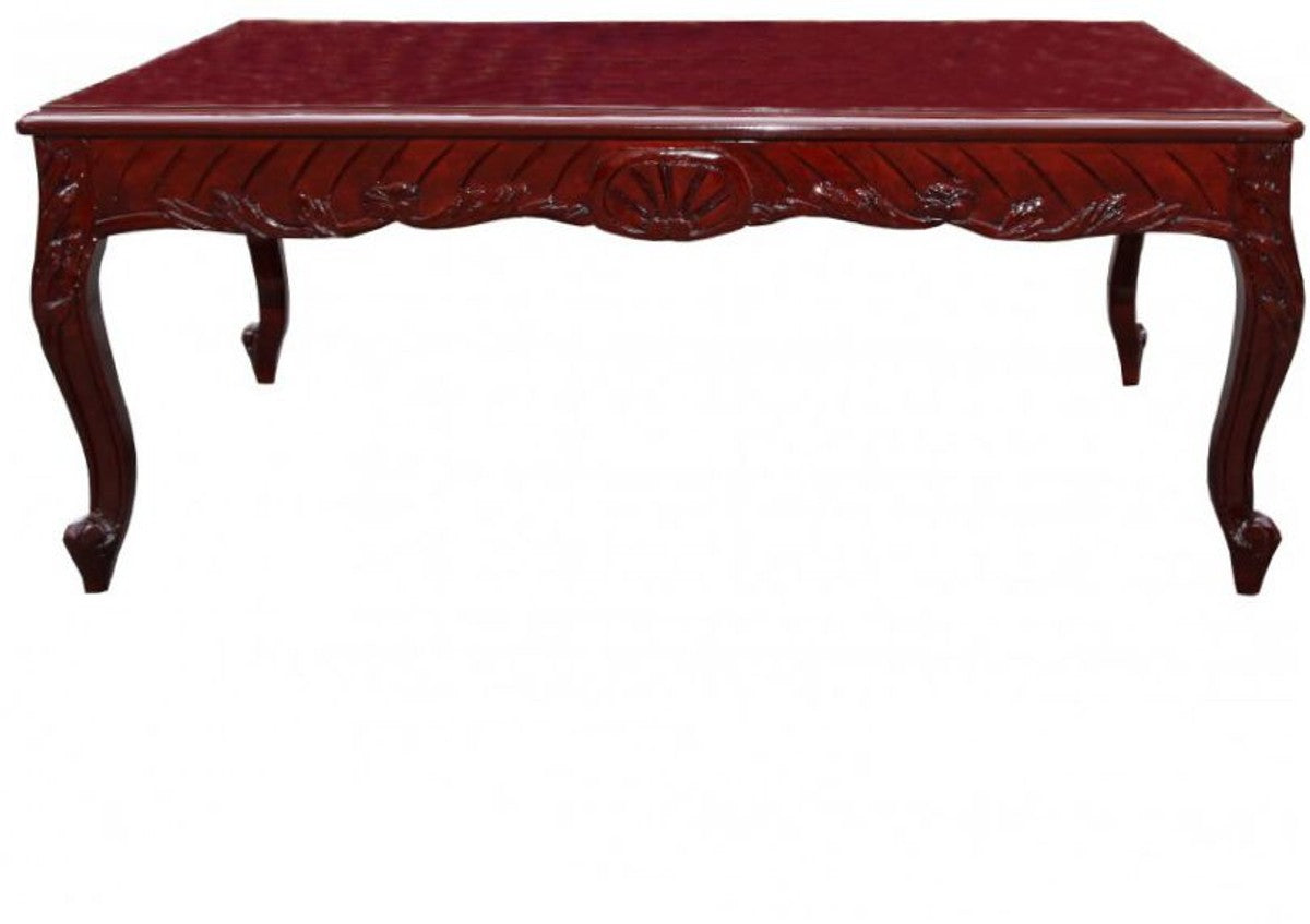 Barock Couchtisch Mahagony 120 x 80 cm - Barock Wohnzimmer Tisch Barock Couchtisch Mahagony 120 x 80 cm - Barock Wohnzimmer Tisch