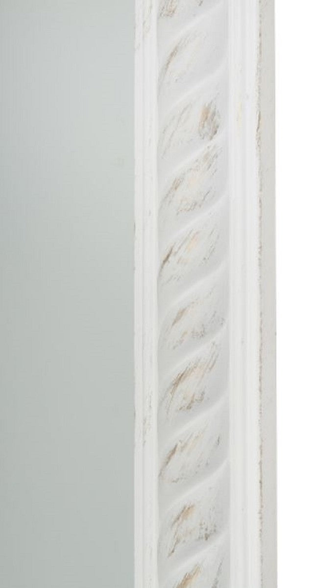 Barock Spiegel Antik Weiß / Gold 62 x H. 82 cm - Barock Wandspiegel