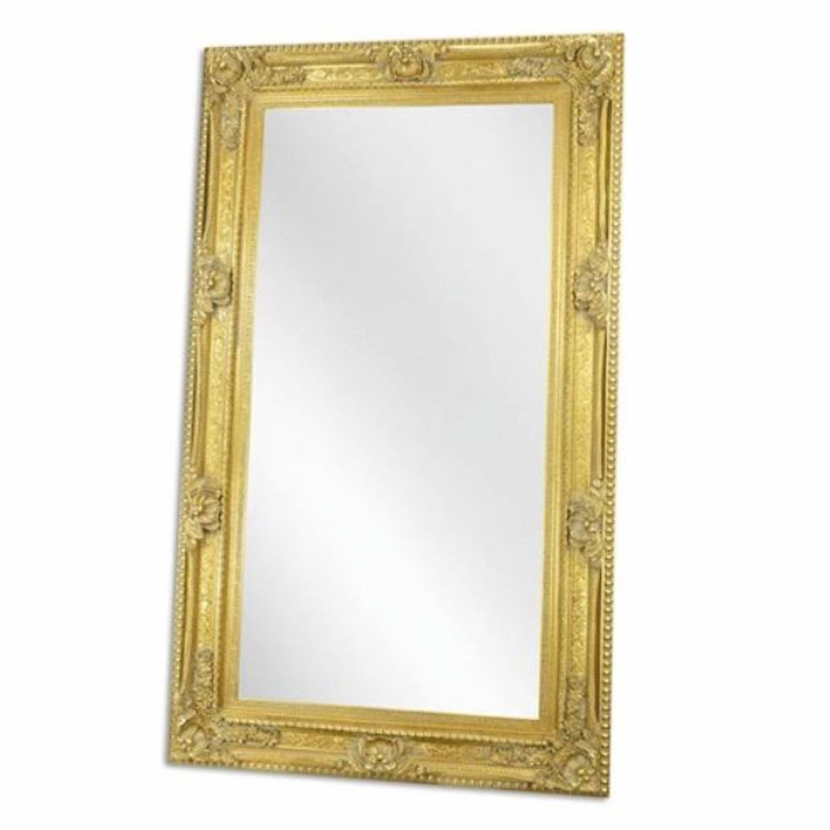 Barock Spiegel Gold H. 217 cm - Barockstil Wandspiegel