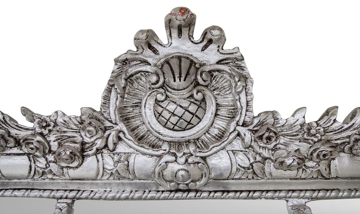 Barock Spiegel Silber 120 x H. 242 cm - Barock Wandspiegel