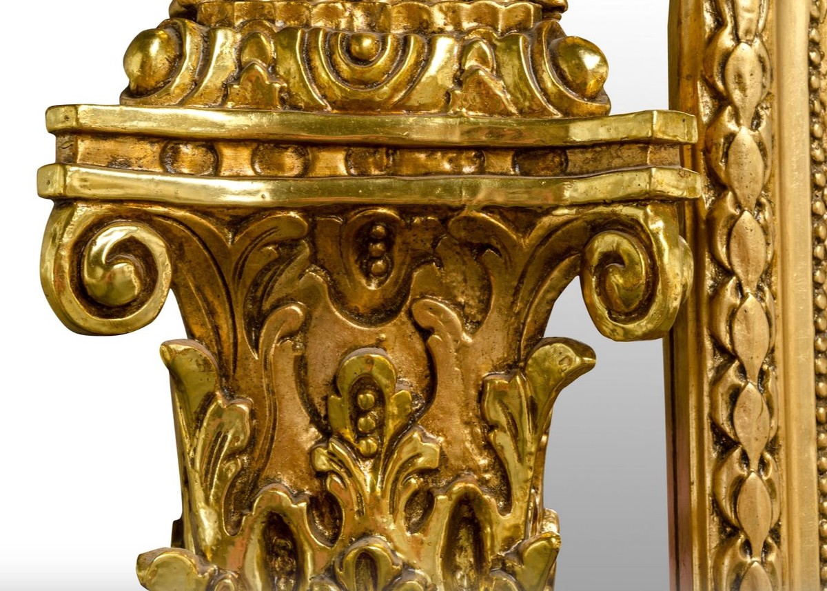 Barock Standspiegel Gold 134 x H. 257 cm - Edel & Prunkvoll