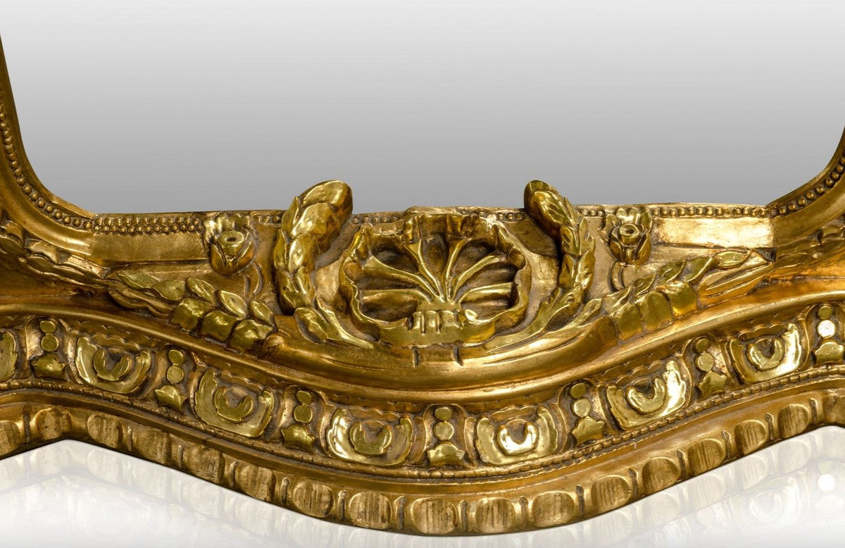 Barock Standspiegel Gold 134 x H. 257 cm - Edel & Prunkvoll