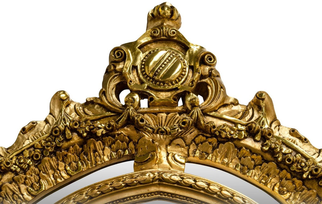 Barock Standspiegel Gold 134 x H. 257 cm - Edel & Prunkvoll