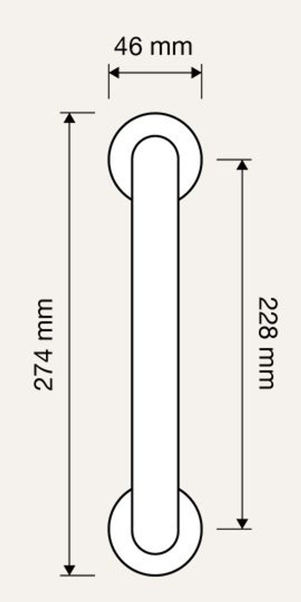 Barock Türgriff Set Französisches Gold 4,6 x H. 27,4 cm - Hotel & Restaurant Accessoires