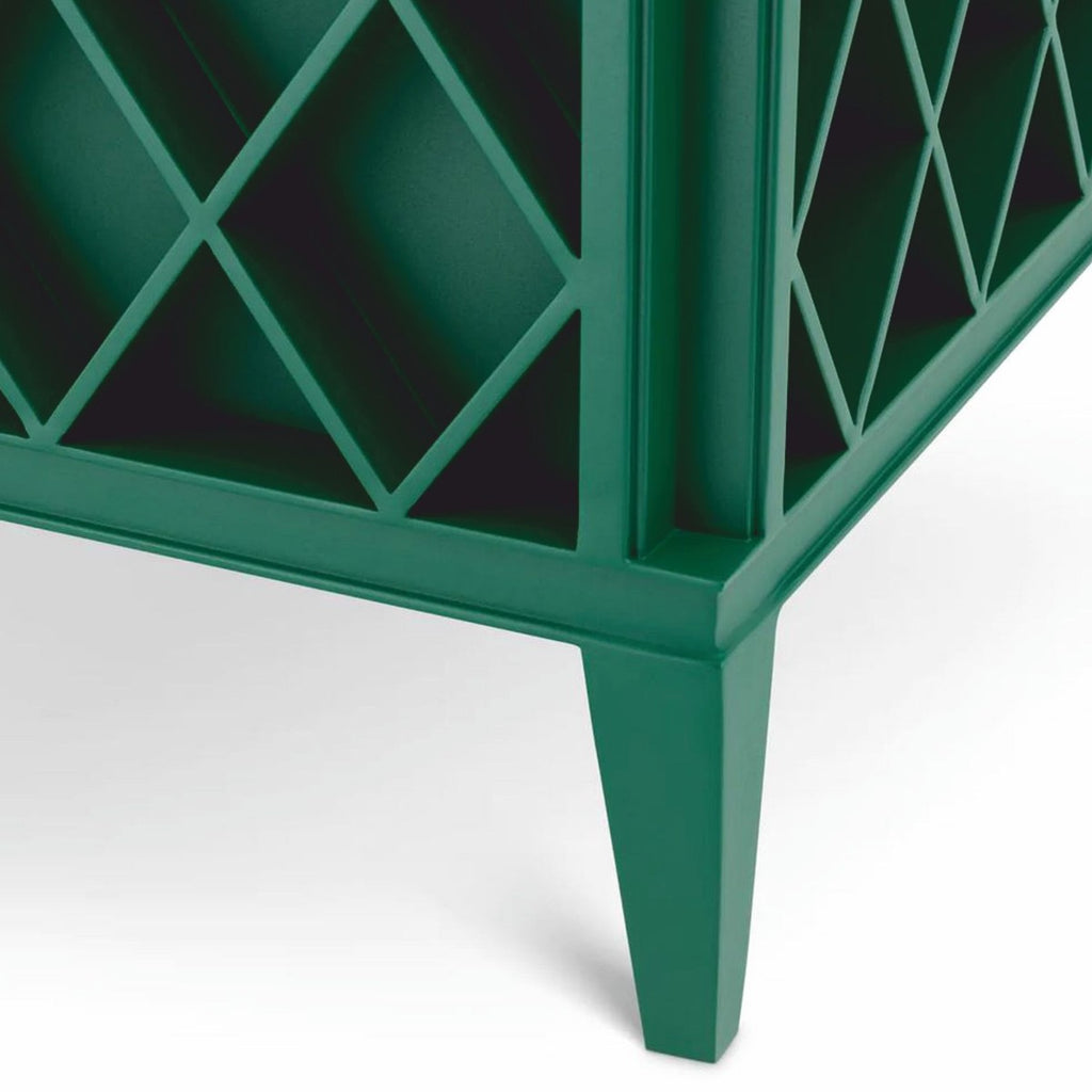 Luxus Blumentopf Grün 76 x 76 x H. 69 cm - Garten Deko